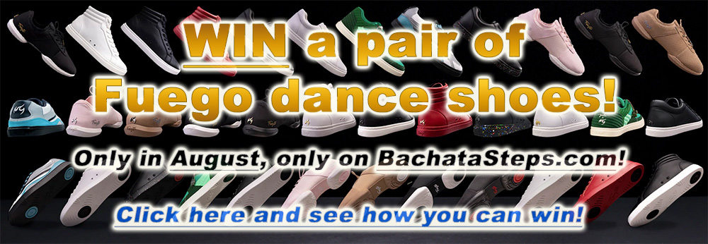 WIN a pair of Fuego dance shoes! Click here and see how you can win!